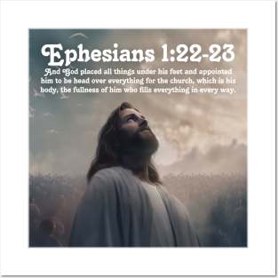 Ephesians 1:22-23 Posters and Art